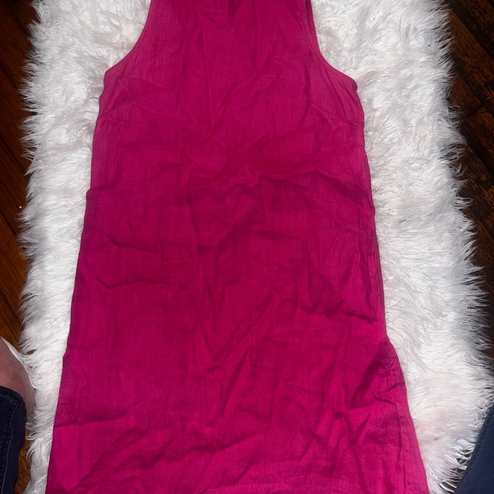 J.Crew Fuchsia Sleeveless Tank Dress